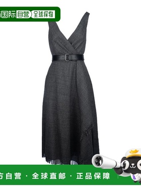 香港直邮Dior 无袖连衣裙 511R29A1186新款迪奥羊毛