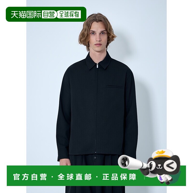 1h可退 香港直邮Jacquemus 男士 拉链前襟棉质衬衫 26ESHM00576AW