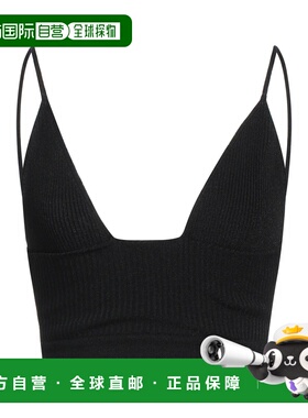 1h可退 香港直邮Dsquared2 二次方 女士 上衣 black黑色 舒适时尚