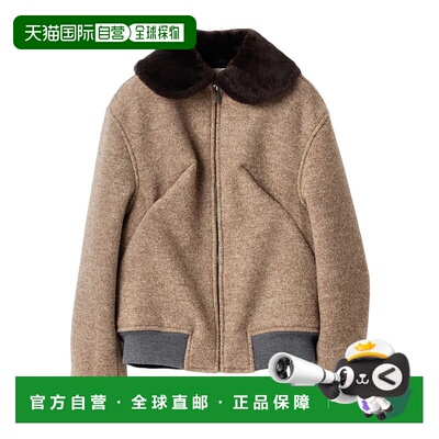 香港直邮Miu Miu Shetland 羊毛夹克 ML13631799SOOO