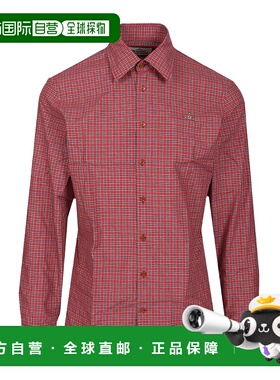 香港直邮Vivienne Westwood 格纹衬衫 2401000JW0179男装