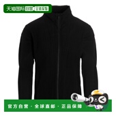 毛衣高领拉链针织衫 欧洲直邮homme miyake 男士 plisse issey