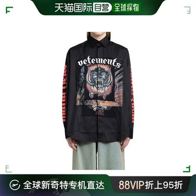 香港直邮Vetements 维特萌 男士 长袖衬衫 UE64SH240B