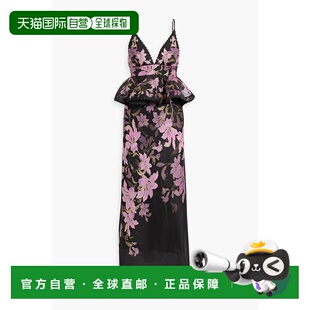 连衣裙 印花亚麻真丝混纺收腰长款 3495D 女士 香港直邮ZIMMERMANN