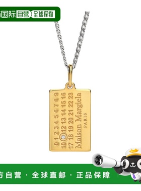 香港直邮Maison Margiela 26SS 数字钻石吊坠项链 Men