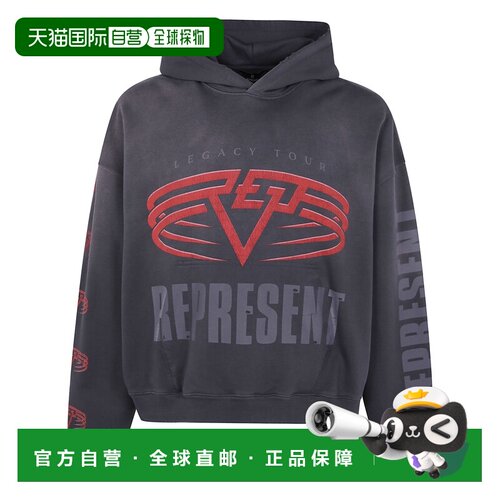 香港直邮Represent 男士卫衣 MLM1003664646 AW2025支付后1h可退