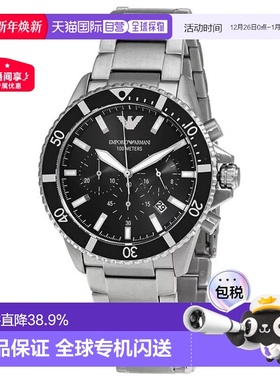 香港直邮EMPORIO ARMANI/阿玛尼男士水鬼系列熊猫配色手表AR11360