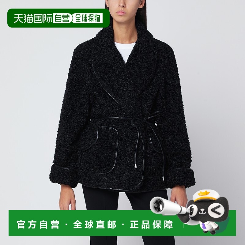 1h可退 香港直邮Simkhai 女士 Kimia 毛毛夹克(黑色) 5256017JPLB