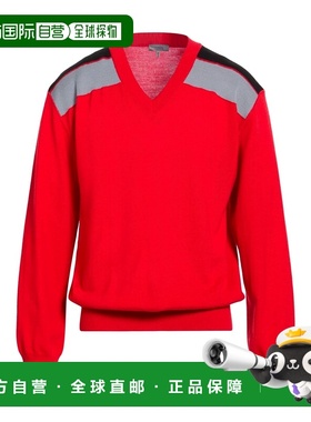 1h可退 香港直邮Lanvin 朗雯 男士 毛衣 red红色 舒适时尚