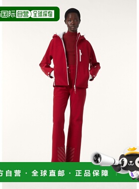 自营欧洲直邮Loro Piana 女士红色细纤维夹克