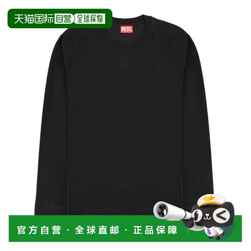 1h可退 香港直邮DIESEL 男士T恤 A229820DECG9XX SS2026 黑色 T-S