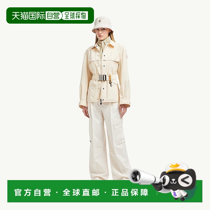 自营欧洲直邮Moncler/盟可睐 科技褶皱裤裤子女装