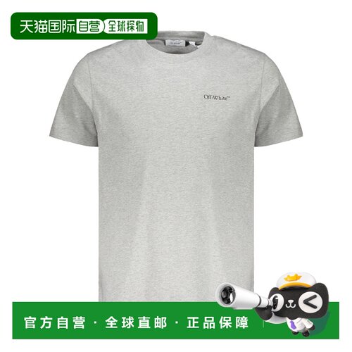 1h可退 香港直邮OFF-WHITE 男士T恤 44MAA027G5J00D0810 SS2025