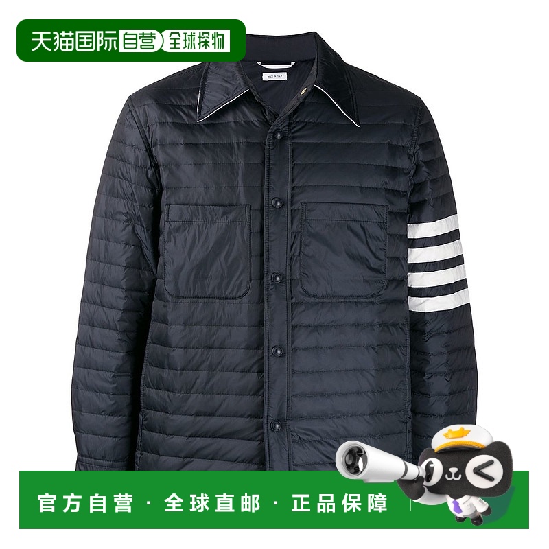 1h可退 香港直邮Thom Browne 汤姆 布朗 男士 絎縫夾克 MJD068X05