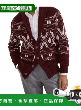 香港直邮Brunello Cucinelli 几何提花开衫 M2B301716