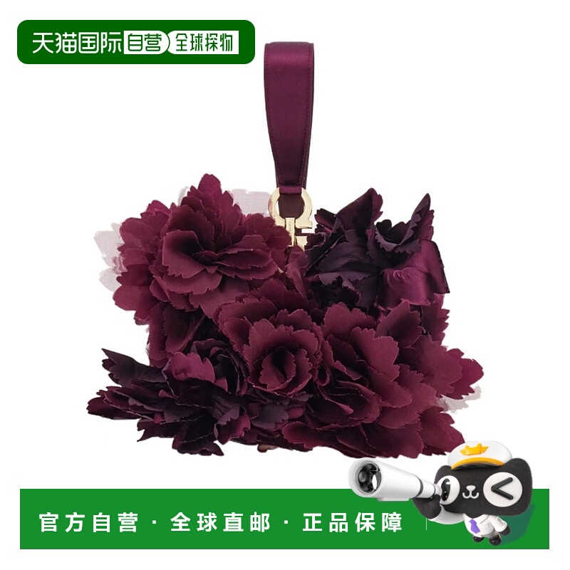 香港直邮Salvatore Ferragamo 花卉细节迷你手包 220998