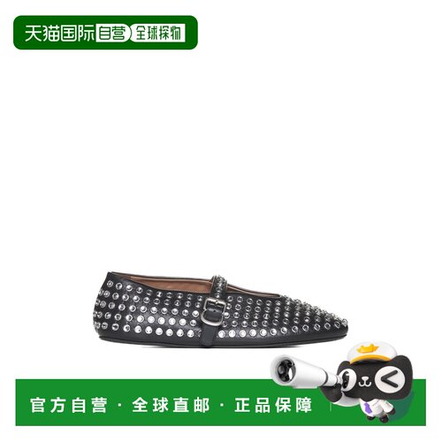 香港直邮ALAIA 女士芭蕾乐福鞋 AA3A029CK116999 CO 花色 LEATHER