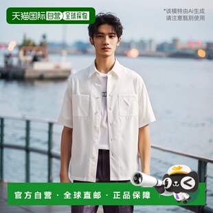 【99新未使用】香港直邮Prada 短袖衬衫 SC75410HTSOOO男装