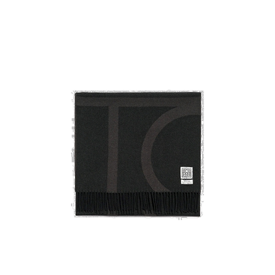 1h可退 香港直邮Toteme 流苏细节羊毛围巾 234WSASC239FB0050高级