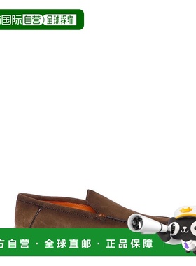 香港直邮Santoni 男士 杏仁头一脚蹬乐福鞋 MGDT17824TICBGEX运动