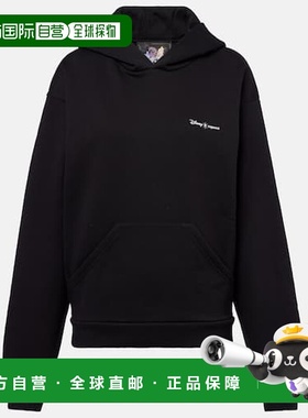 香港直邮Coperni 女士 x Disney® Maleficent 棉混纺连帽衫卫衣