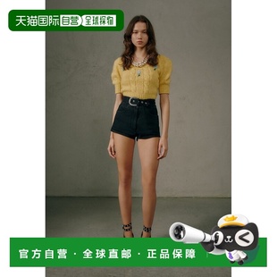 短裤 1h可退 黑色修身 Rich FAB2504F3206 香港直邮Alessandra