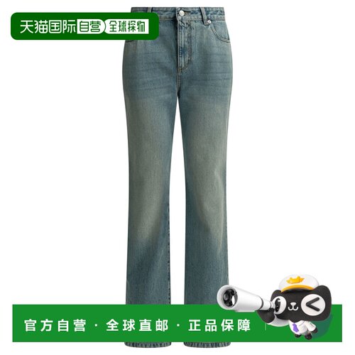 1h可退 香港直邮ALEXANDER MCQUEEN 女士牛仔裤 854456QMAD04383