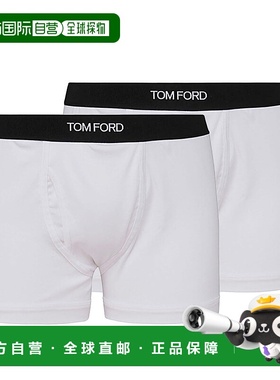 香港直邮Tom Ford 汤姆 福特 男士 白色棉混纺四角裤 T4XC3104010