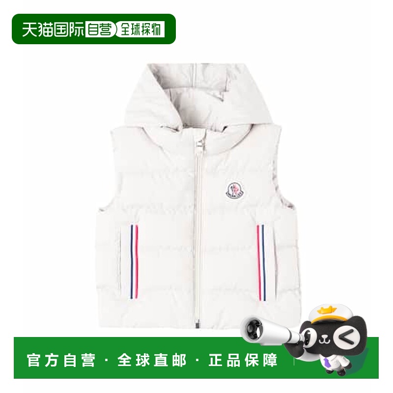 香港直邮moncler 婴儿 Buang 羽绒马甲童装 beige米色 舒适时尚
