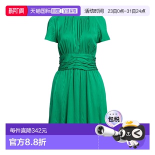 短款 女士 连衣裙 green绿色 1h可退 舒适时尚 香港直邮moschino