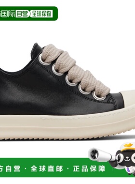 香港直邮rick owens 瑞克 欧文斯 女士 黑色 Temple Jumbolace Lo