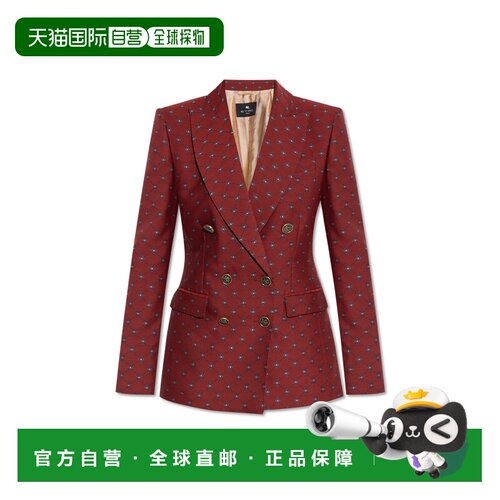 1h可退 香港直邮ETRO 女士西服 WRCA001099TJB35S9865 AW2025 红