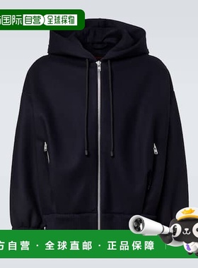 1h可退 香港直邮Simone Rocha 蒙娜 罗莎 男士 精饰羊毛混纺连帽