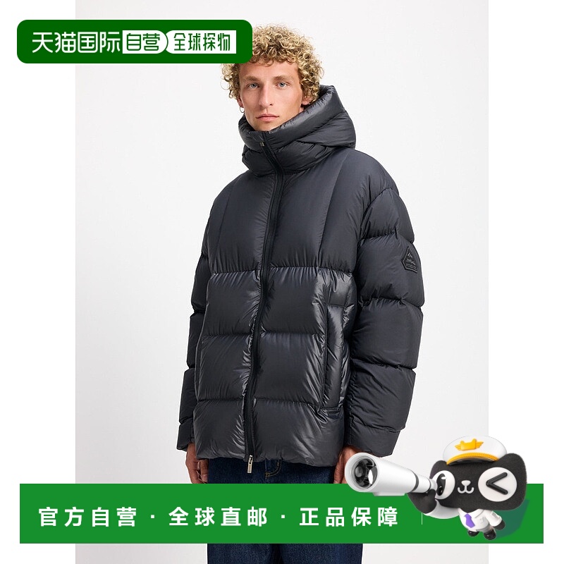 自营欧洲直邮Pyrenex 男士羽绒服 采用 Saint-Sever Eneko 黑色面