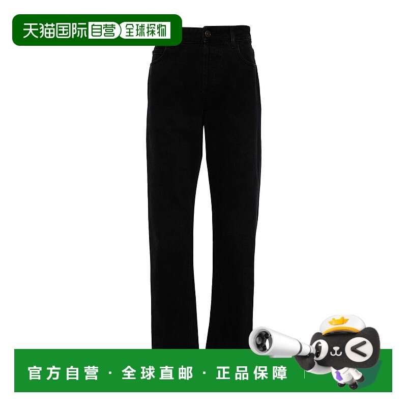 香港直邮The Row Carlisle拉链牛仔长裤 413W2352牛仔裤直筒裤