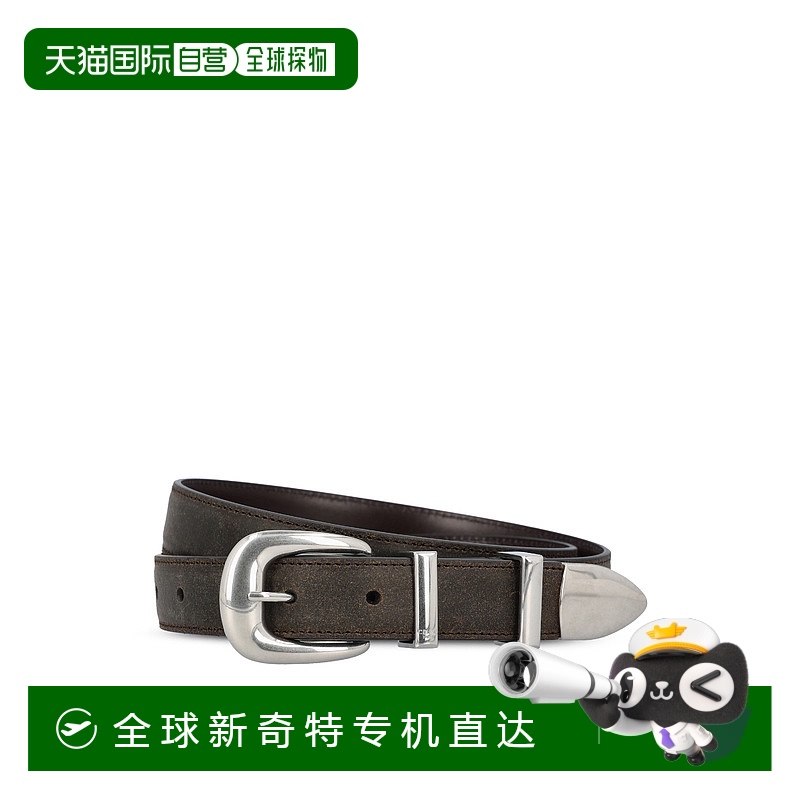 1h可退 香港直邮Celine 思琳 男士 Celine 棕色皮带 45BBX3ATV