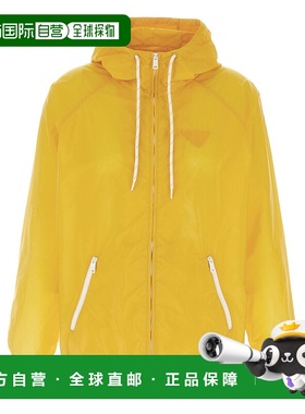 1h可退 香港直邮Prada 普拉达 女士 RE-NYLON 黄色风衣 292276SOO