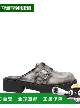 1h可退 香港直邮Gcds X Clarks 男士 Mules 木屐 grey灰色 舒适时