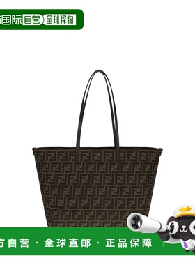 1h可退 香港直邮Fendi 芬迪 女士 Roll 中号手提包 8BH428AYDB