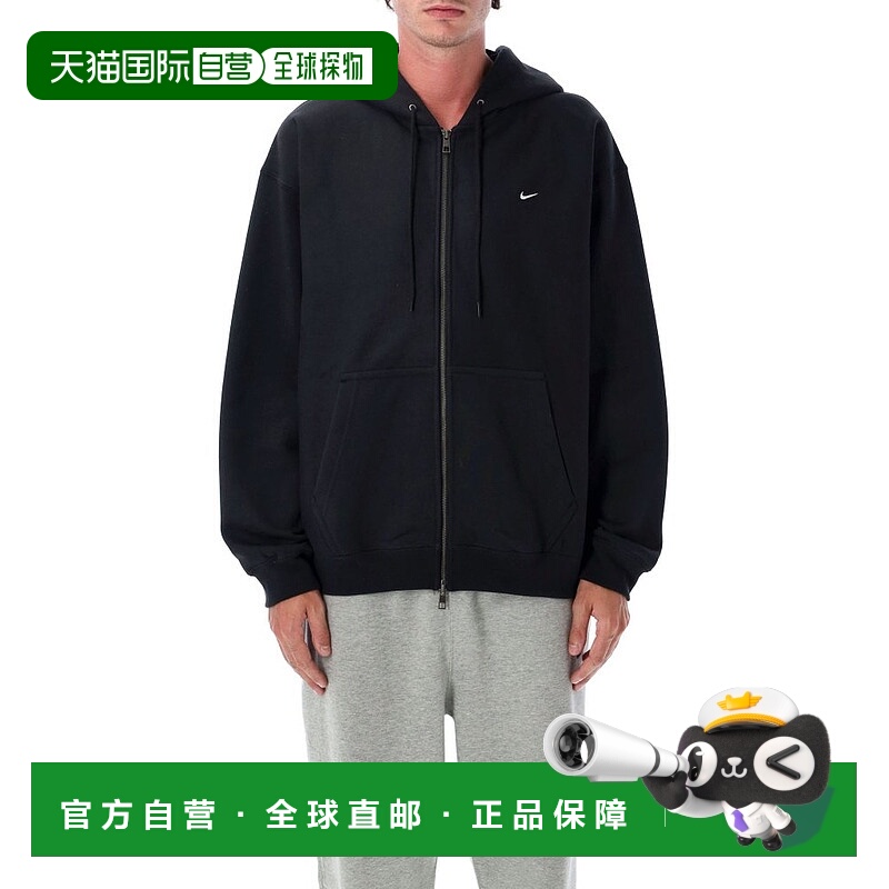 1h可退 香港直邮Nike 耐克 男士 Solo Swoosh 全拉鍊連帽衫 HV108