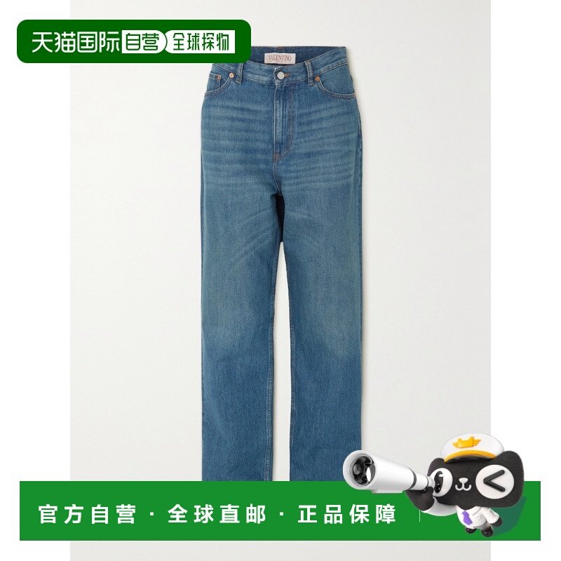 1h可退 香港直邮valentino 华伦天奴 女士 標誌貼片寬褲 2B3DD14V,女装/女士精品,牛仔裤,淘宝优惠券,粉丝福利购,淘宝优惠卷