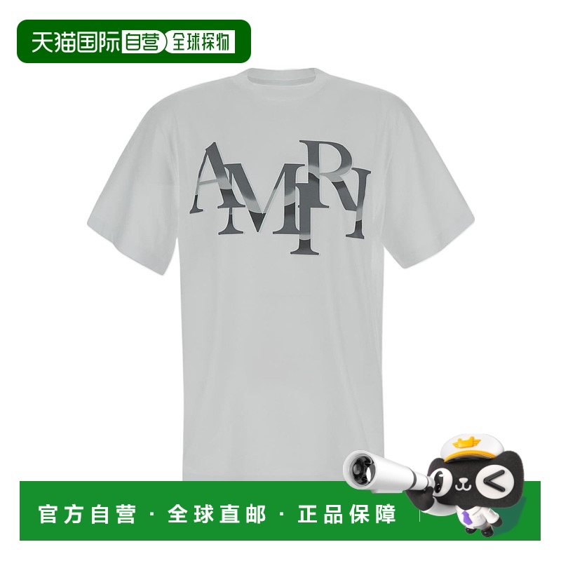 香港直邮Amiri 短袖徽标T恤 PS24MJL020