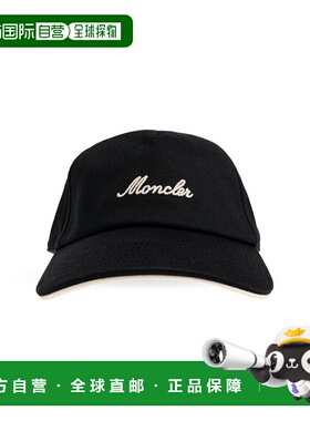 1h可退 香港直邮Moncler 盟可睐 男士 徽标刺绣棒球帽 L10913B000