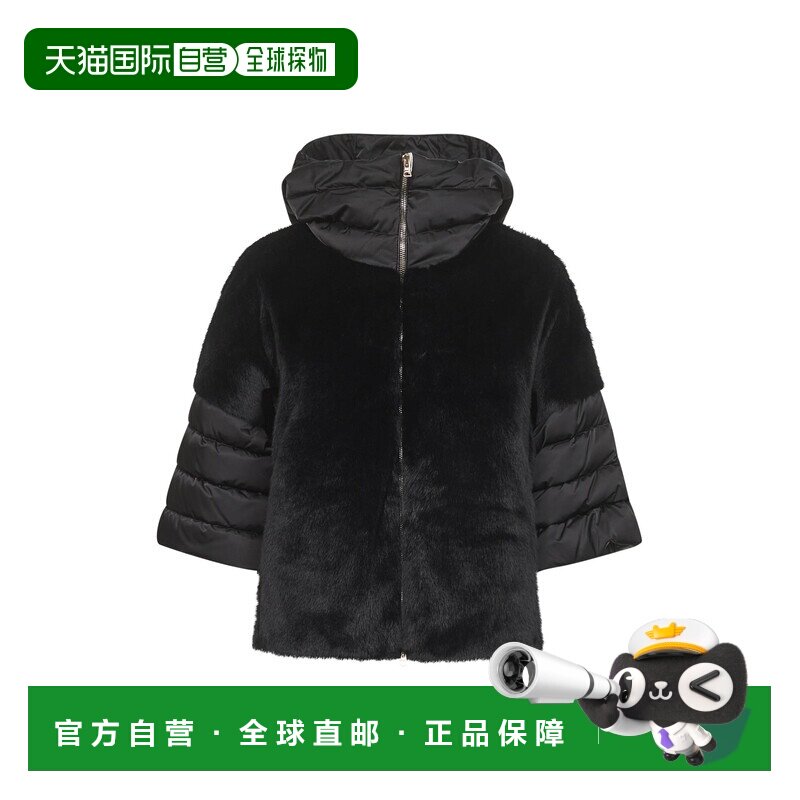 1h可退 香港直邮HERNO 女士外套 PI002132D12170Z9300 AW2025 黑