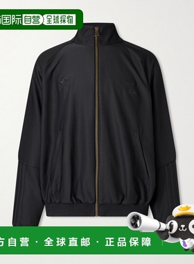 香港直邮Adidas 男士 + Willy Chavarria Logo刺绣针织夹克 KD935