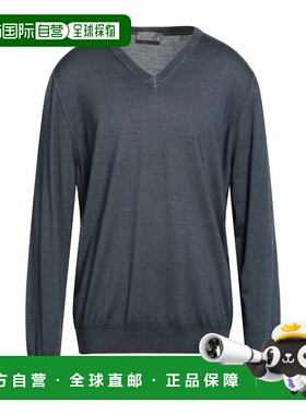 香港直邮Canali 康钠丽 男士 毛衣 blue蓝色 舒适时尚