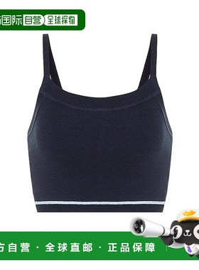 香港直邮Live The Process 女士 针织短款上衣 blue蓝色 舒适时尚