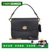 香港直邮Coach蔻驰 手提包 CV437B4BK新款 女包包 翻盖单肩包