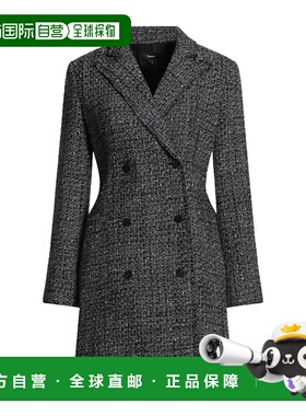 香港直邮THEORY 希尔瑞 女士 大衣 black黑色 舒适时尚