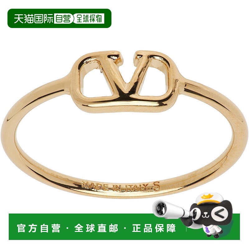香港直邮valentino 华伦天奴 女士 VLogo Signature Metal 戒指 7